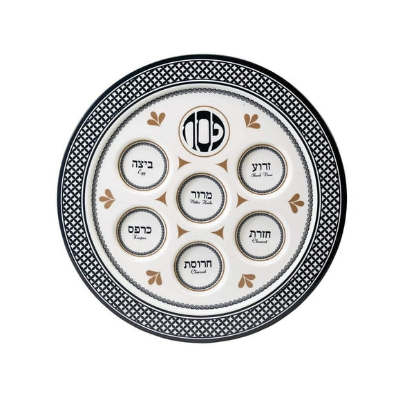 Seder Traditions Melamine Seder Plate