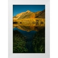 thumbnail image 1 of Sederquist, Betty 11x14 White Modern Wood Framed Museum Art Print Titled - Usa-California-Sierra Nevada Morning sun lights up North Lake and the golden aspens beyond, 1 of 4