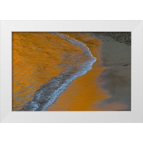 Sederquist, Betty 14x11 White Modern Wood Framed Museum Art Print Titled - Usa-California The headlands of Point Reyes