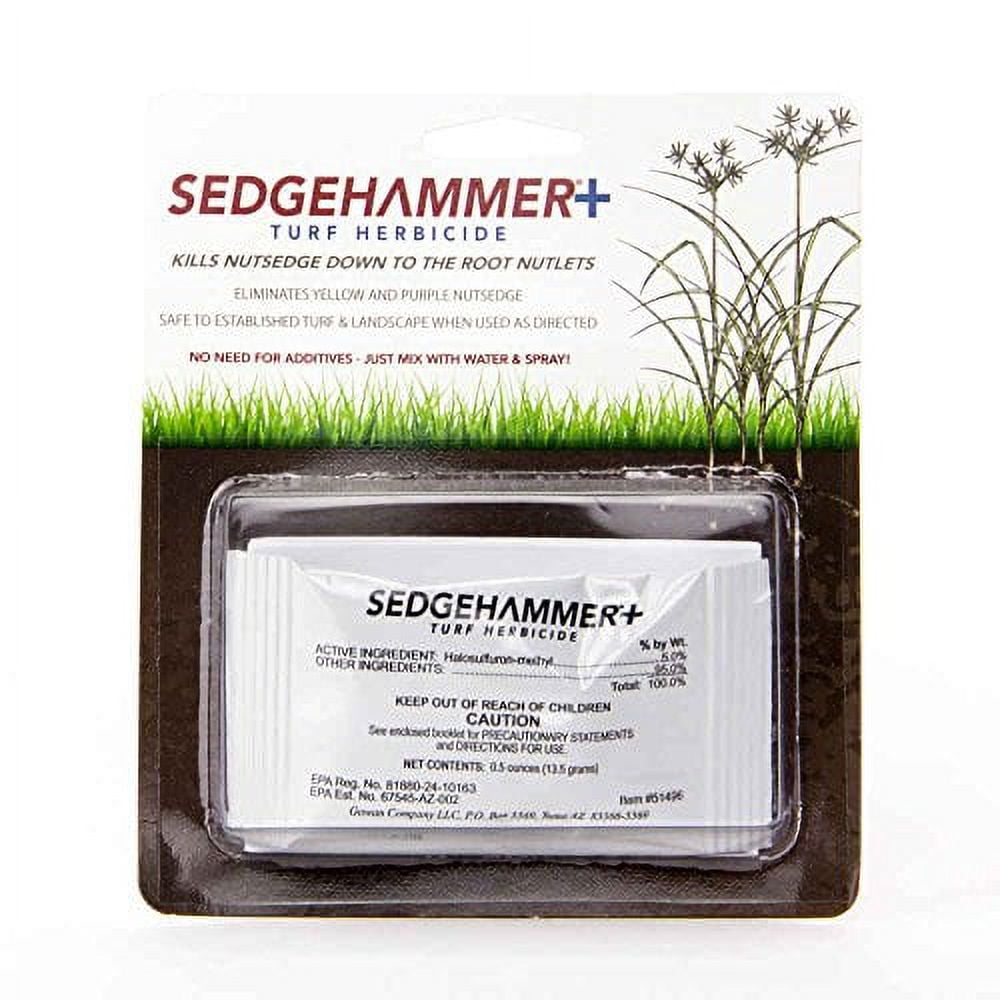 Sedgehammer Plus Turf Herbicide Weed Killer, Nutsedge Control, 13.5