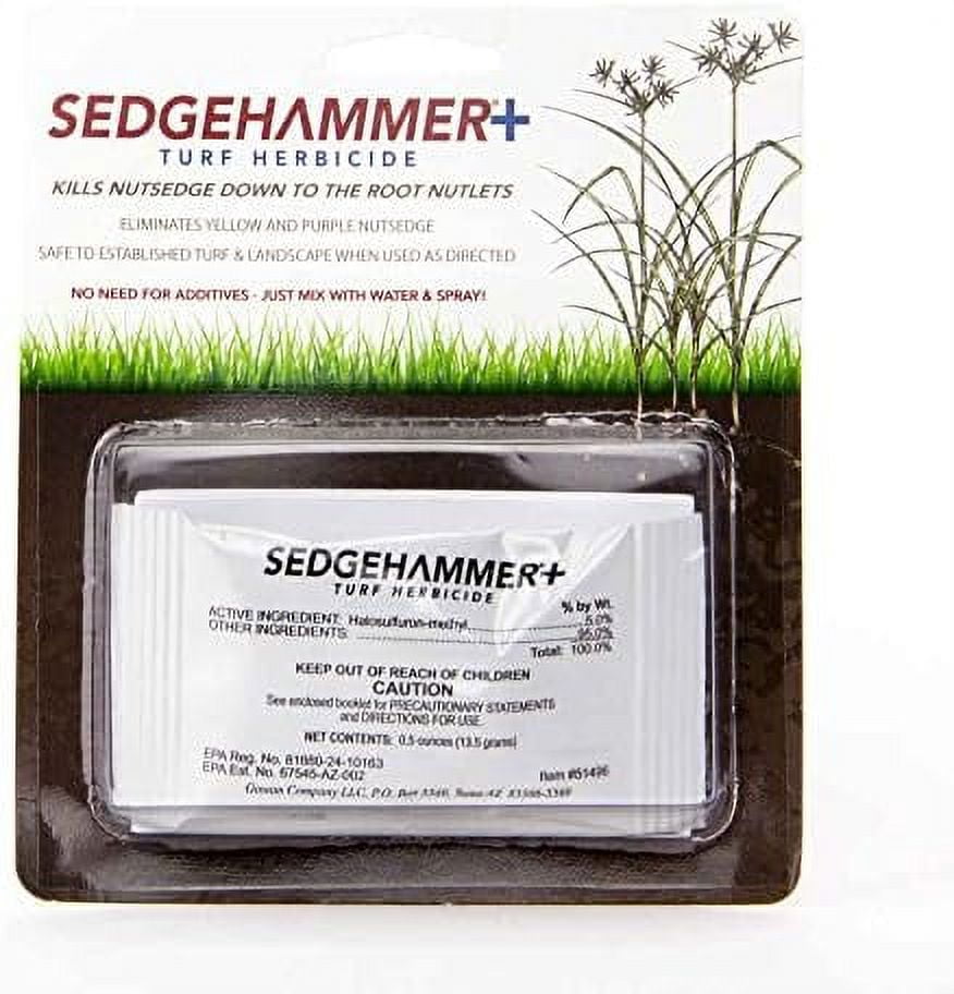 Sedgehammer Plus Turf Herbicide Nutsedge Control 13.5 Grams