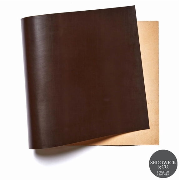 Sedgwick English Bridle Leather, Panel, Choco