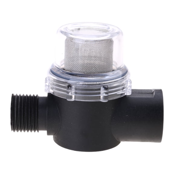 Sediment Filter Attachment Line Water Hose Filter with 40/50 Mesh Screen,Garden Pressure Washer Inlet for Water Hose