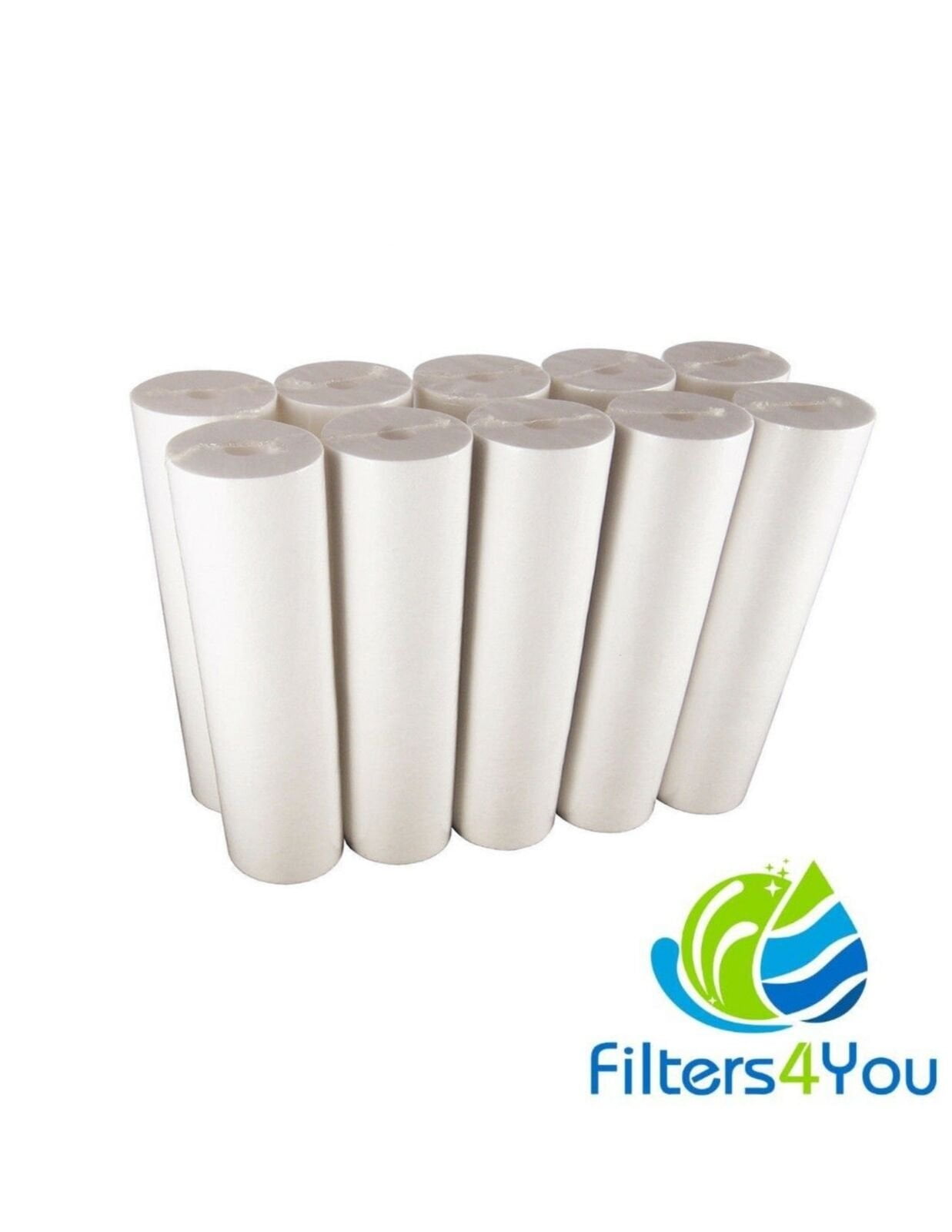 Sediment Melt Blown Water Filter 4.5x20" Big Blue 50 Micron 10 Pack