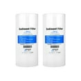 thumbnail image 1 of Sediment Melt Blown Water Filter Cartridge Standard 4.5x10" 1 Micron 2 Pack, 1 of 2