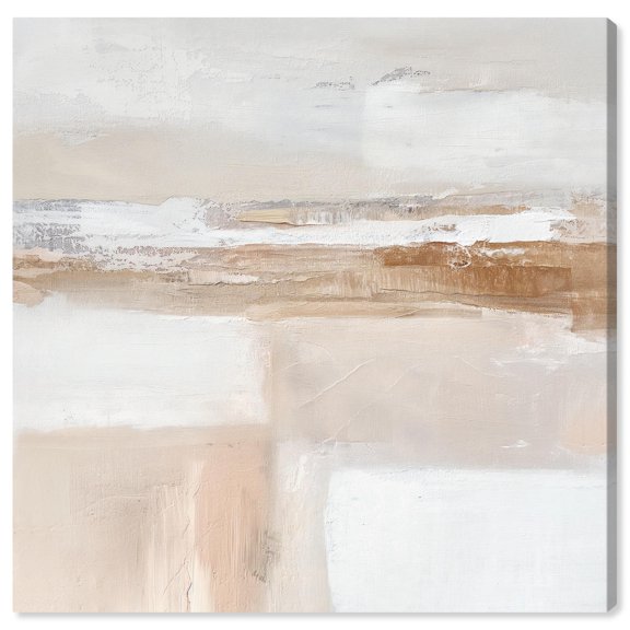 Sediment Planes II Canvas Boho Abstract Art by Art Remedy, Gallery Wrapped, 12 x 12