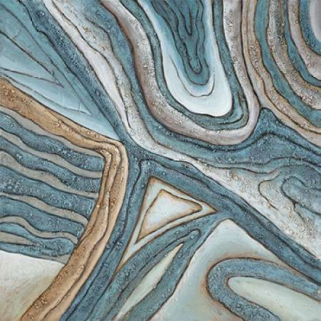 Sedimentary 1 Canvas Art - Art Atelier Alliance (24 x 24)