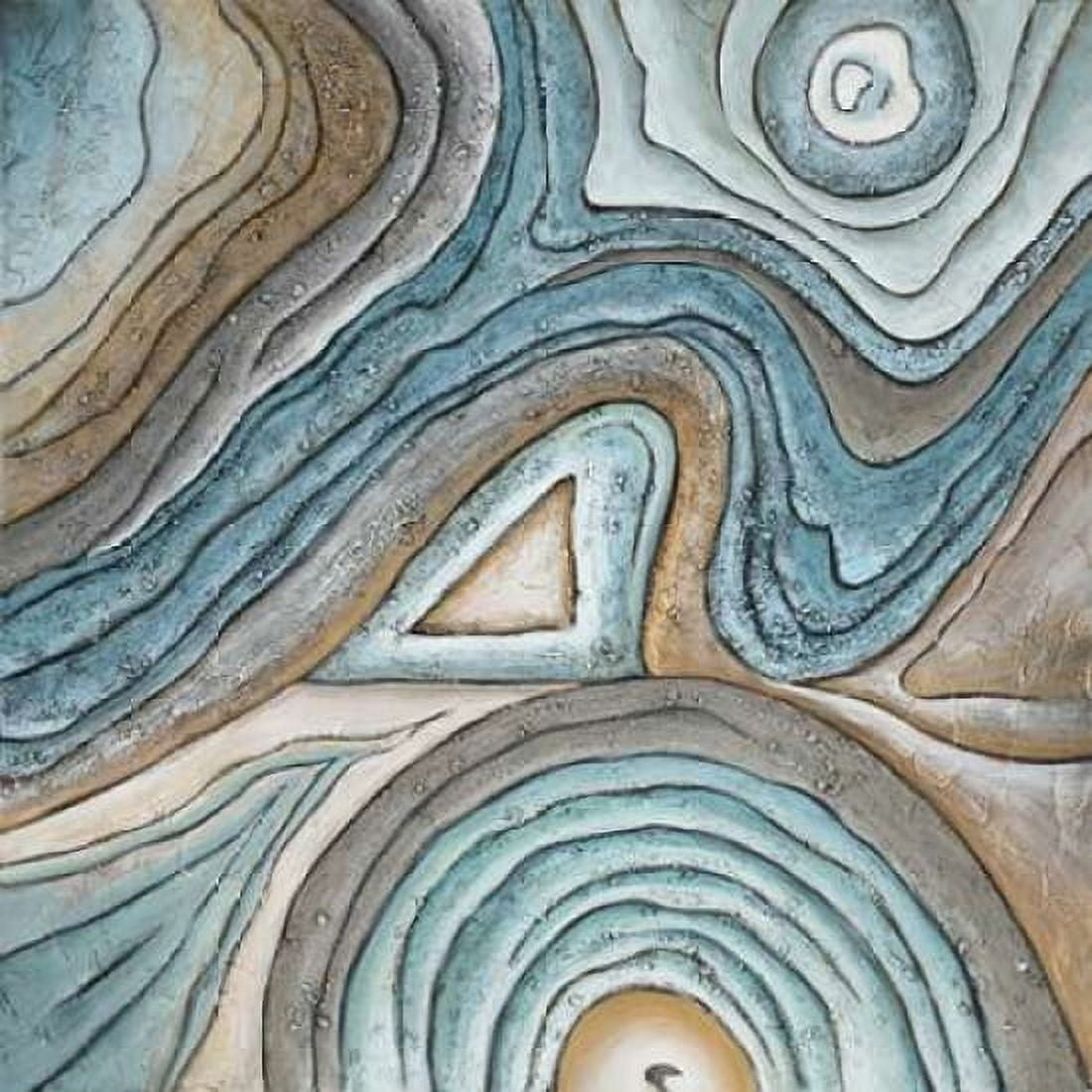 Sedimentary 2 Canvas Art - Art Atelier Alliance (24 x 24)