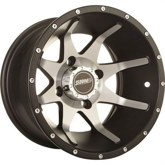 Sedona A7647056-43S Storm Wheel 14X7 4/156 4+3 (+5Mm) Blk/Machined