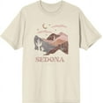thumbnail image 1 of Sedona Arizona Men's Natural Crew Neck Short Sleeve Tee-Large, 1 of 2