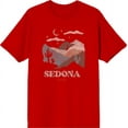 thumbnail image 1 of Sedona Arizona Men's Red Crew Neck Short Sleeve Tee-3XL, 1 of 2