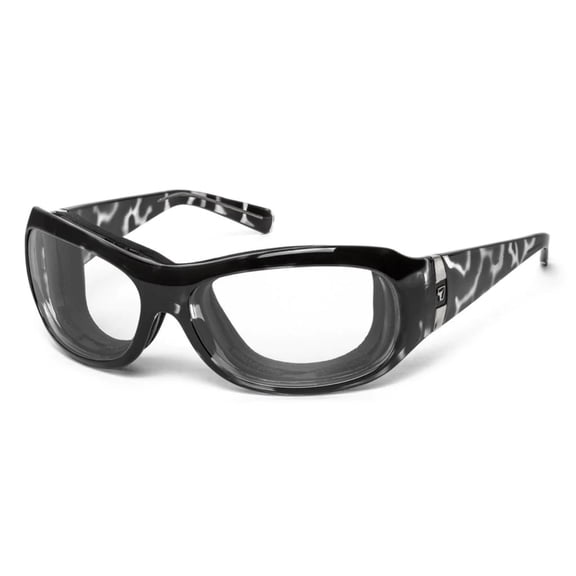 Sedona Blue Light Blocking Computer Glasses, 100% UVA + UVB Protection, Black Pearl Frame/BlueByrd Yellow Computer Lenses