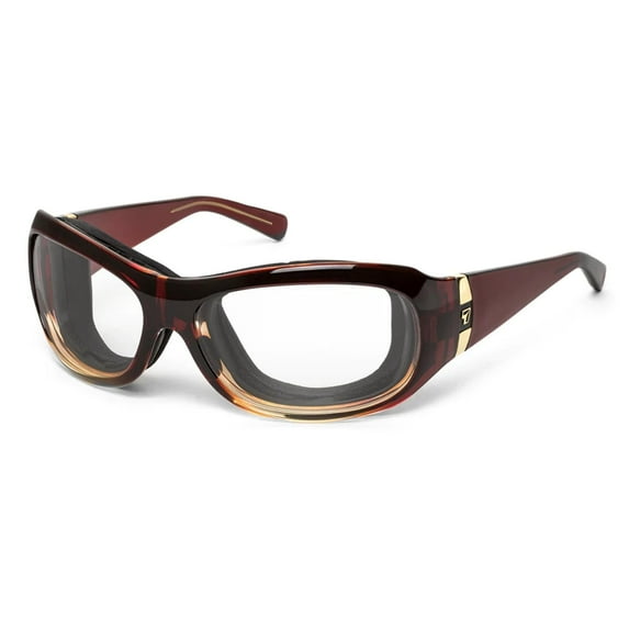 Sedona Blue Light Blocking Computer Glasses, 100% UVA + UVB Protection, Ruby Fade Frame/BlueByrd Clear Computer Lenses