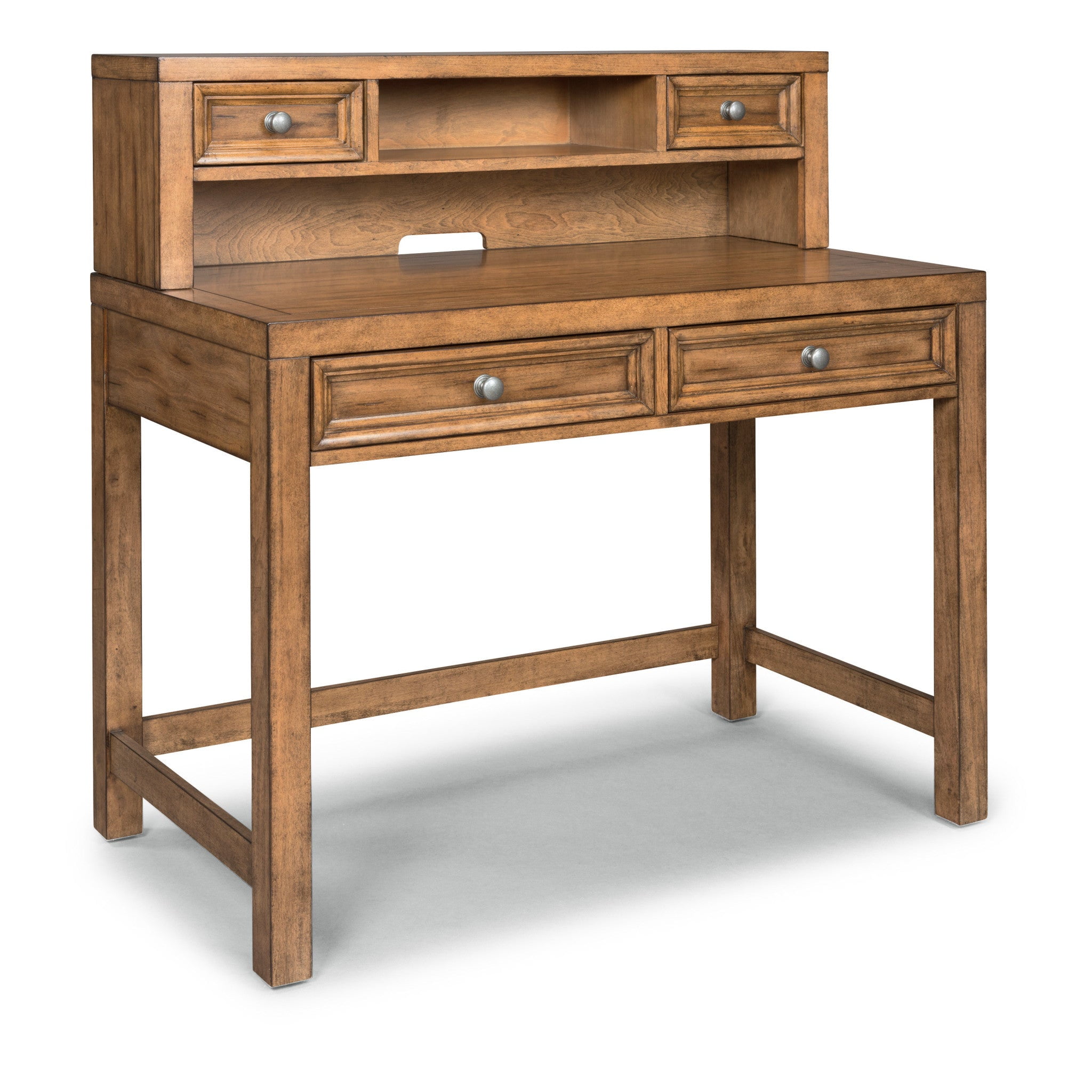 Sedona Brown Desk with Hutch