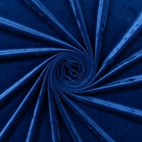 Sedona Designz 100 Percent Panne Velvet Velour Fabric by the Yard Soft Stretch Medium Weight for Apparel and Home Decor - Royal Blue