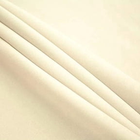 Sedona Designz 120" Wide Poly Poplin Polyester Fabric by The Yard – 100% Polyester Wide Width Fabric for Apparel, Tablecloths, Curtains, Drapes, Linings, Crafts & Sewing Projects – Ivory