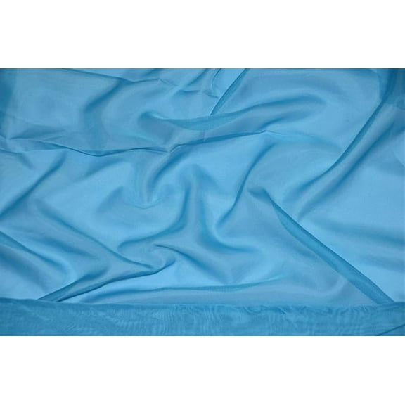 Sedona Designz 120" Wide x 120 Yards Roll - Sheer Voile Chiffon Fabric - Perfect for Draping Panels, Masking, Weddings, Events, Party Decor, Backdrops, Soft and Flowing, Event Decoration