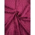 thumbnail image 1 of Sedona Designz 41” Eyelet Floral Embroidered Fabric – Soft Poly Cotton Broadcloth by The Yard, All-Over Floral Eyelet Design – 65% Polyester, 35% Cotton, 1 of 1