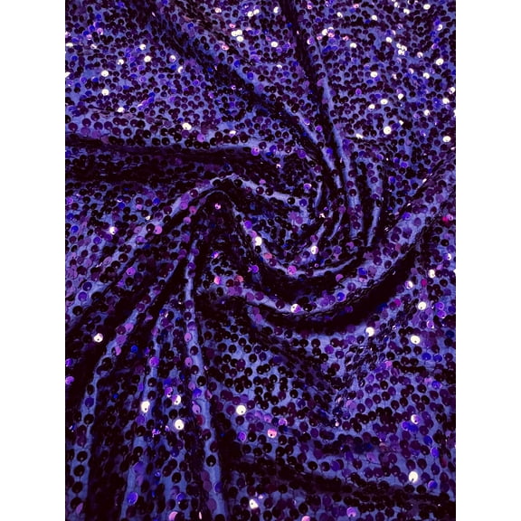 Sedona Designz 55” Wide Rain Drop Sequin Taffeta Fabric – Sparkling Sequin Fabric for Backdrops, Tablecloths, Runners, Curtains, Wedding & Party Decor – 1/5” Sequins