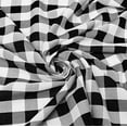 thumbnail image 1 of 1" Checkered Gingham PolyPoplin Fabric by The Yard - 60 Inch Wide for Sewing, Quilting, Tablecloths, Curtains, Apparel, Crafting, DIY Projects, 1 of 7