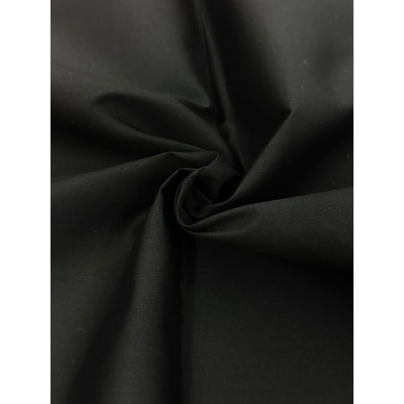 Sedona Designz 60" Wide Premium 100% Cotton Fabric by The Yard - Soft Breathable Material for Sewing & Crafting - Black