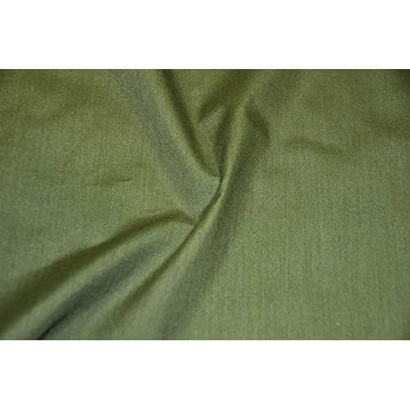 Sedona Designz 60" Wide Premium Cotton Blend Broadcloth Fabric 20% Cotton 80% Polyester Olive Green