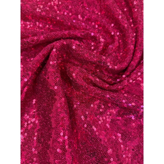 Sedona Designz 60" Wide Sparkly Glitz Mini Mesh Sequins Beaded Fabric by The Yard – 100% Polyester Mesh, Semi-Sheer with 3mm Sequins – Perfect for Décor, Apparel, Events, Costumes & Crafts