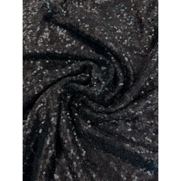 Sedona Designz 60" Wide Sparkly Glitz Mini Mesh Sequins Beaded Fabric by The Yard – 100% Polyester Mesh, Semi-Sheer with 3mm Sequins – Perfect for Décor, Apparel, Events, Costumes & Crafts