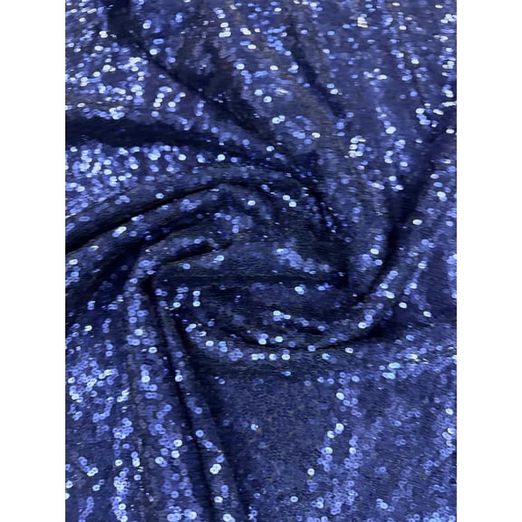 Sedona Designz 60" Wide Sparkly Glitz Mini Mesh Sequins Beaded Fabric by The Yard – 100% Polyester Mesh, Semi-Sheer with 3mm Sequins – Perfect for Décor, Apparel, Events, Costumes & Crafts