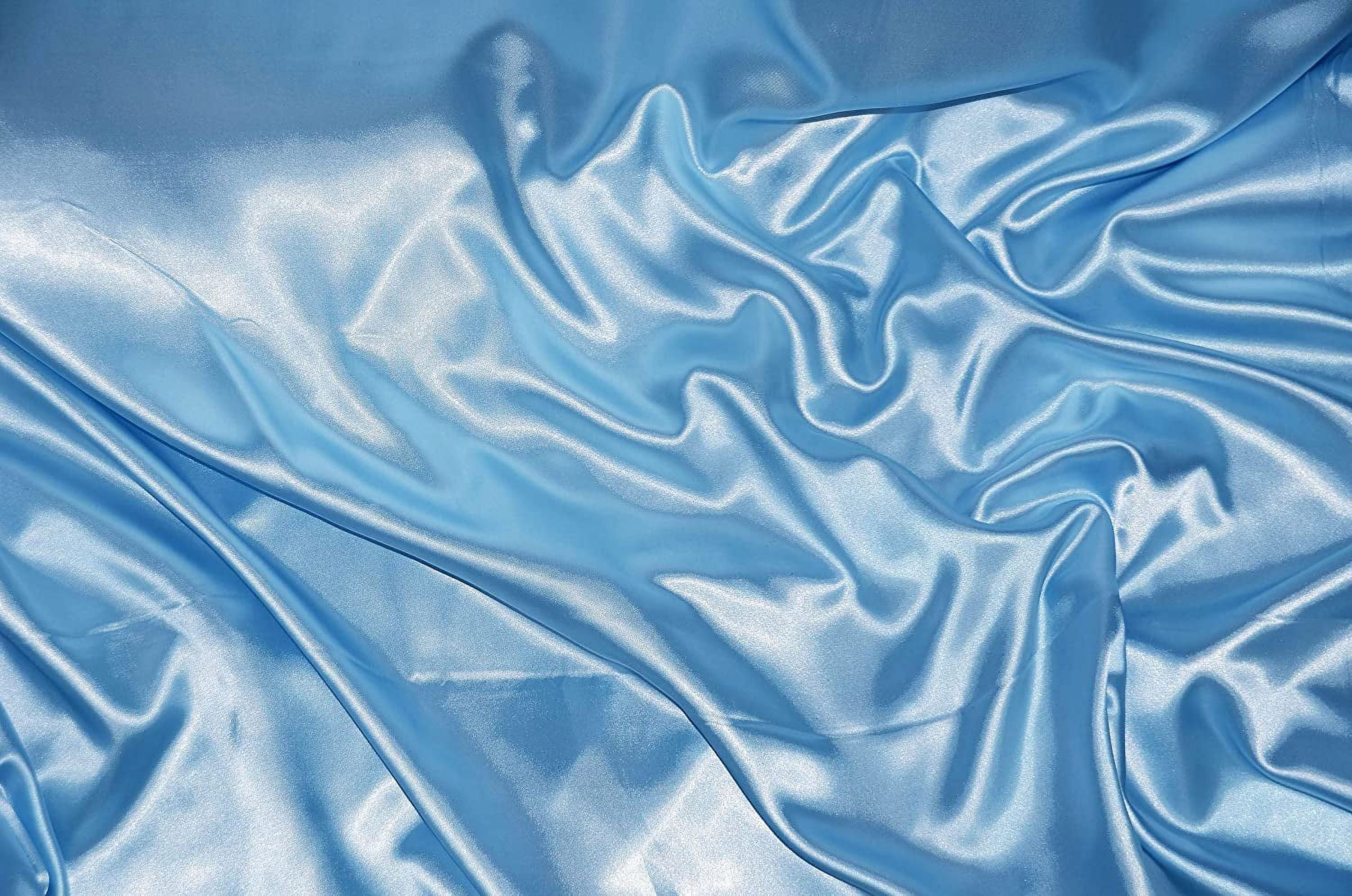 Sedona Designz Bridal Wedding Satin Charmeuse Fabric - 60" Wide, Lightweight and Smooth, 100% Polyester, Luxurious Bridal Fabric, Premium Satin, Elegant Wedding Material, Soft and Silky Fabric