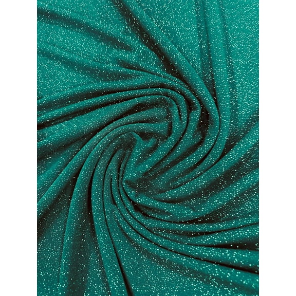 Sedona Designz Glitter ITY Fabric - 95% Polyester 5% Spandex | Sparkling Metallic Fabric for Crafting, Sewing, and DIY Projects | 58”/60” Width