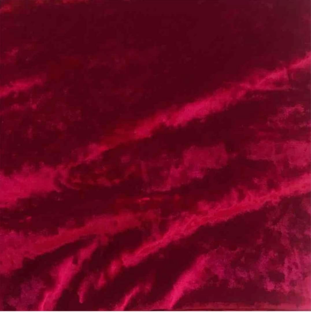 Sedona Designz Ice Velvet Fabric by the Yard - Luxuriously Soft 92% Polyester 8% Spandex Blend - 58/60" Width - 240gsm Weight - 4-Way Stretch