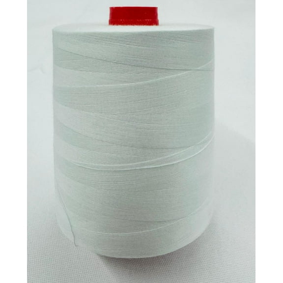 Sedona Designz, Inc. 100% Cotton Sewing Thread – 12,000 Yards Spool for Quilting, Embroidery, Stitching & General Sewing – Strong & Smooth Thread for Machine or Hand Use - White