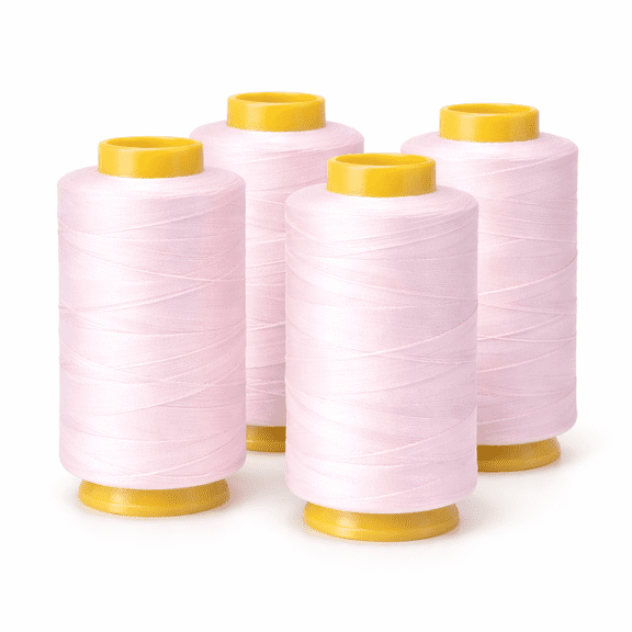 Sedona Designz, Inc. All Purpose Sewing Thread - 100% Polyester - 4 PACK of 6000 Yard Each Spools - for Sewing, Quilting, Serger Machines, Overlock, Merrow & Hand Embroidery.