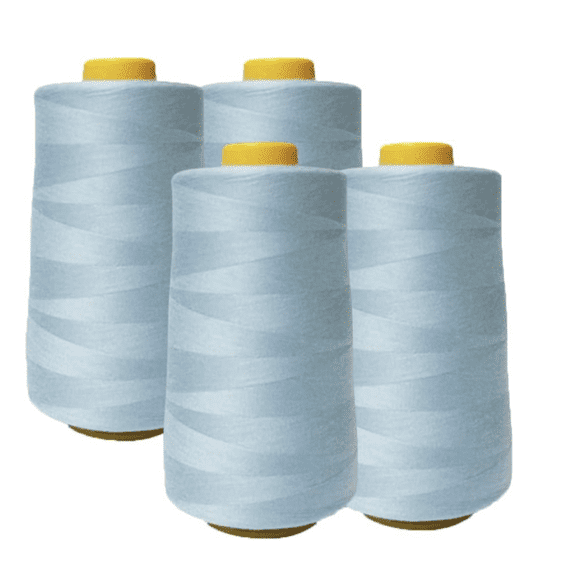 Sedona Designz, Inc. All Purpose Sewing Thread - 100% Polyester - 4 PACK of 6000 Yard Each Spools - for Sewing, Quilting, Serger Machines, Overlock, Merrow & Hand Embroidery.