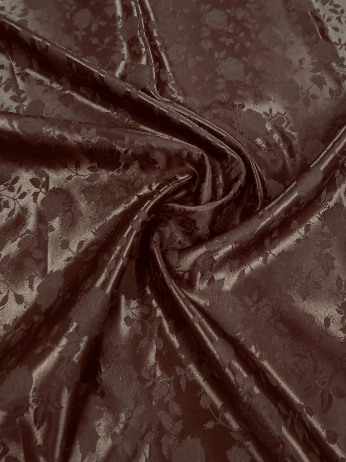 Sedona Designz, Inc. Satin Jacquard Rose Brocade Fabric by The Yard - 58 Inch Wide…