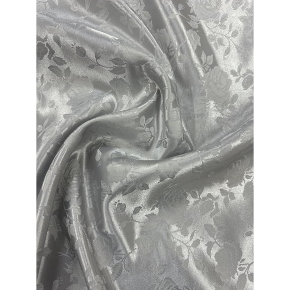 Sedona Designz, Inc. Satin Jacquard Rose Brocade Fabric by The Yard - 58 Inch Wide…