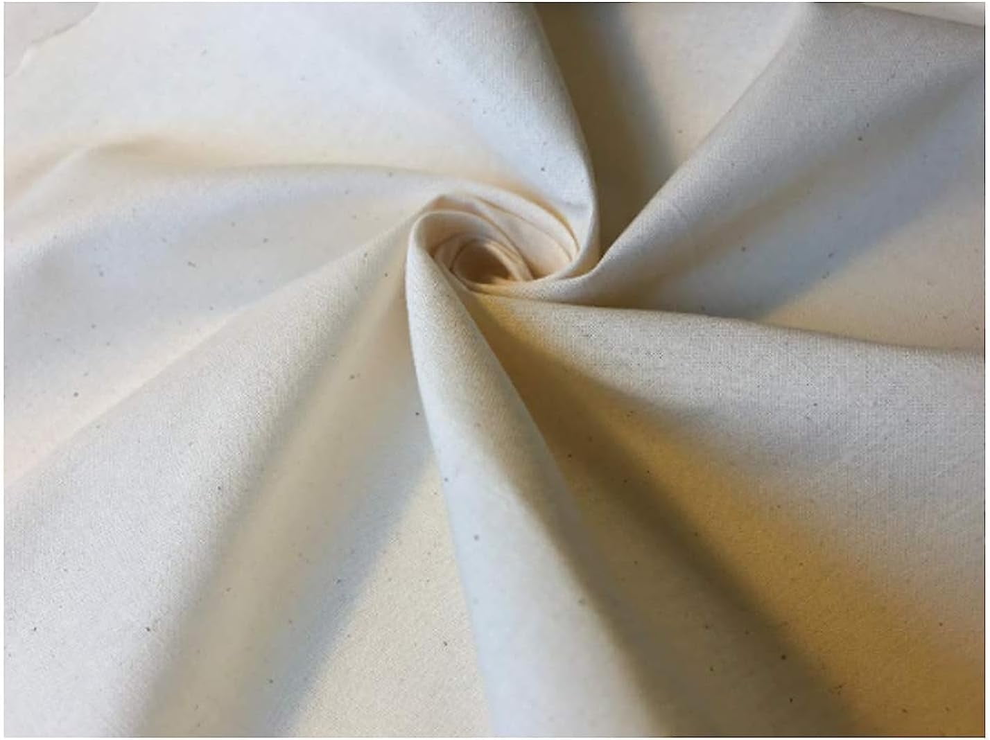 Sedona Designz Natural 100% Cotton Muslin Fabric – Unbleached Draping Textile by the Yard, 60 Inch Wide (50 Yards)