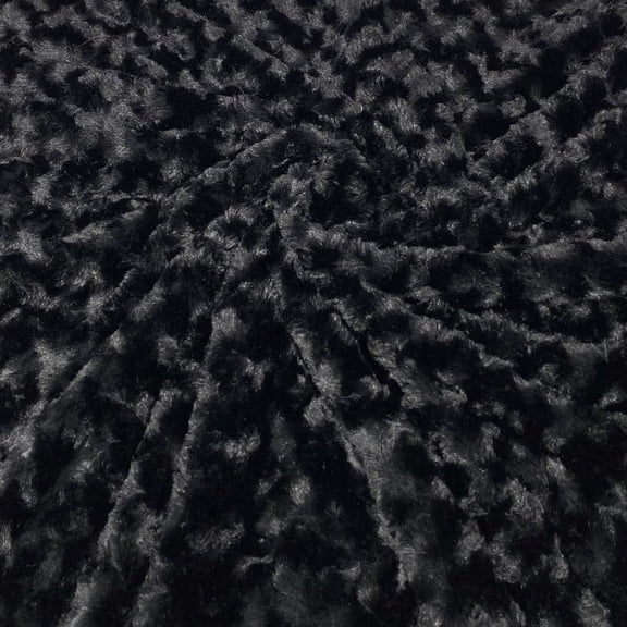 Sedona Designz Rose Faux Fur Fabric - Soft Plush Material, DIY Sewing Projects, Craft Supplies, Custom Blankets, Home Textiles