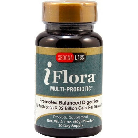 Sedona Labs iFlora Multi-Probiotic Powder, 1.48 Oz