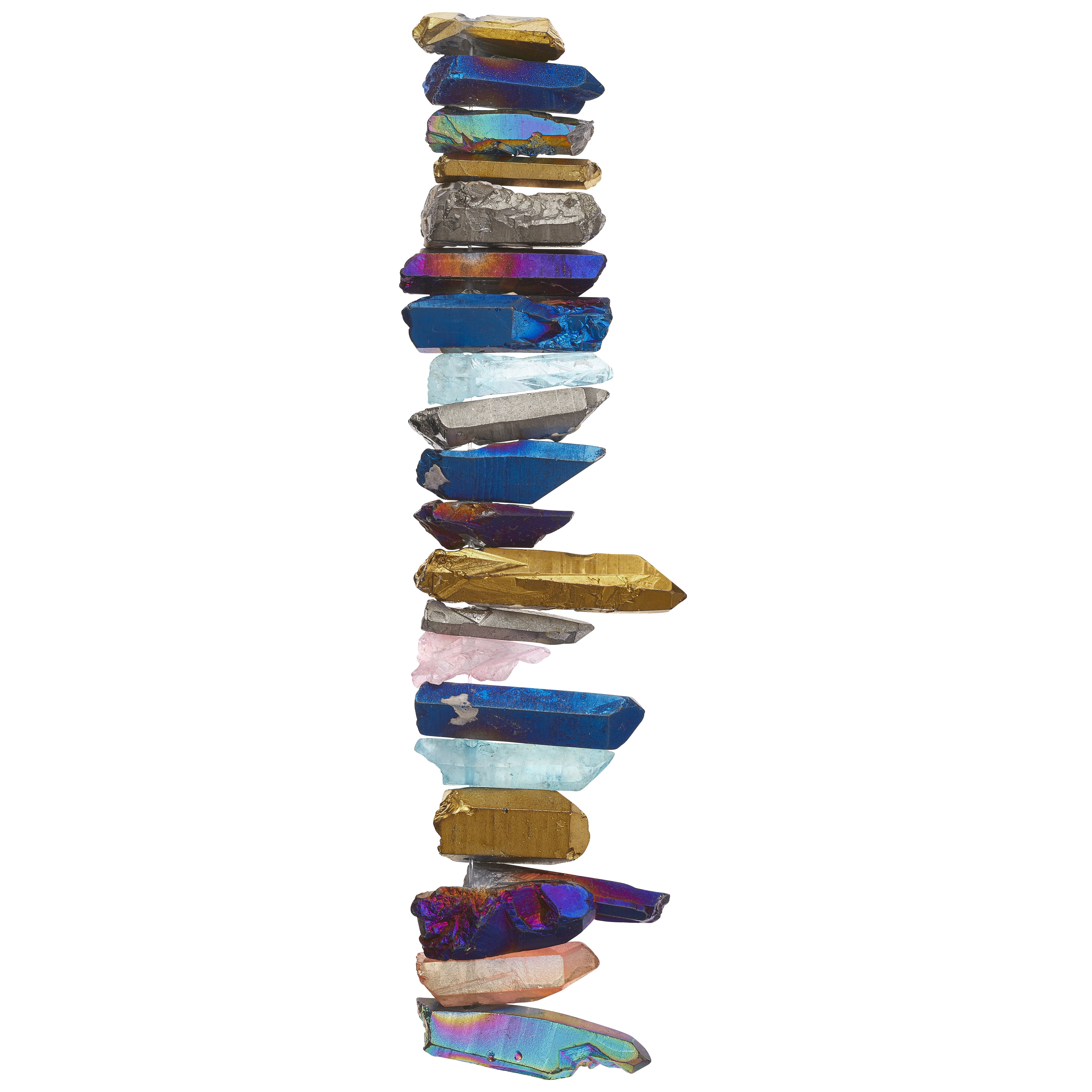 Sedona Multicolor Quartz Crystal Beads for Jewelry Making