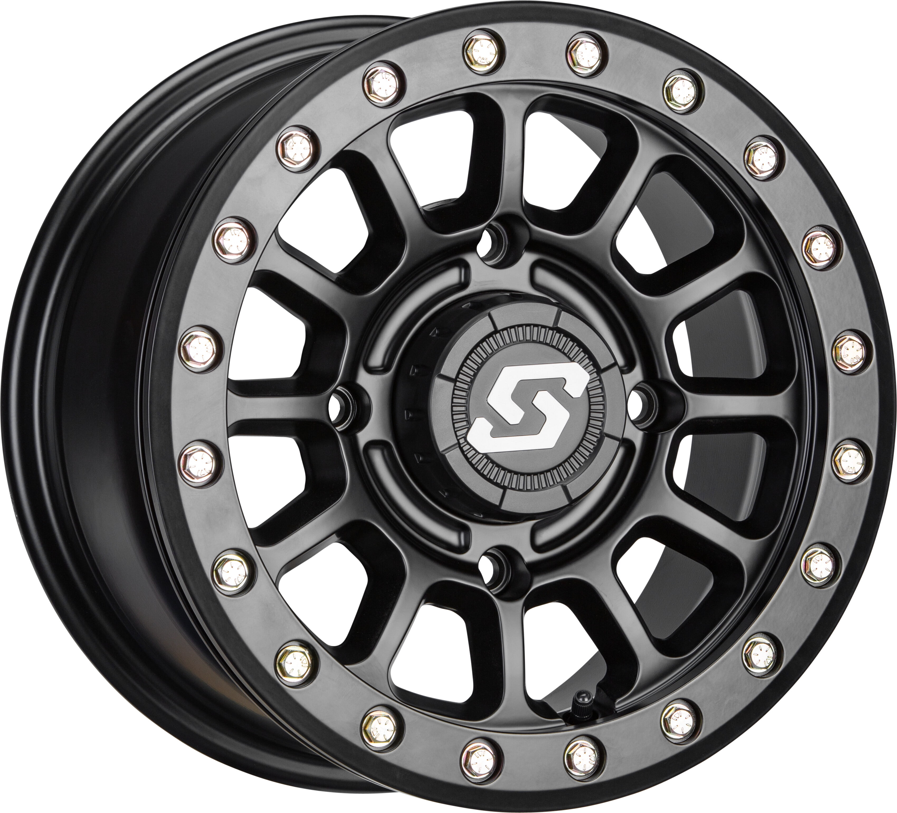 Sedona A21B-47011+10S Sano Beadlock Wheel - 14x7-5+7 Offset - 4/110