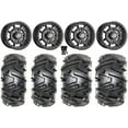 thumbnail image 1 of Sedona Rift 14" Wheels Black 26" Moto MTC Tires Kawasaki Mule Pro FXT, 1 of 4