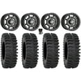 thumbnail image 1 of Sedona Rift 14" Wheels Black 27" XT400 Tires Sportsman RZR Ranger, 1 of 4