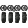 thumbnail image 1 of Sedona Rift 14" Wheels Black 28" RC500 Tires Sportsman RZR Ranger, 1 of 4