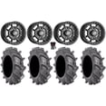thumbnail image 1 of Sedona Rift 14" Wheels Black 30" BKT AT 171 Tires Can-Am Commander Maverick Renegade Outlander Defender, 1 of 4