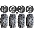 thumbnail image 1 of Sedona Rift 14" Wheels Black 30" MotoClaw Tires Can-Am Maverick X3 / Honda Pioneer 1000 / Talon, 1 of 4