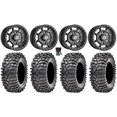thumbnail image 1 of Sedona Rift 14" Wheels Black 32" Roxxzilla 396 Tires Sportsman RZR Ranger, 1 of 4
