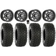 thumbnail image 1 of Sedona Rift 14" Wheels Black 32" XC450 Tires Can-Am Maverick X3 / Honda Pioneer 1000 / Talon, 1 of 4