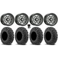 thumbnail image 1 of Sedona Rift 14" Wheels Grey 30" MotoVator Tires Sportsman RZR Ranger, 1 of 4